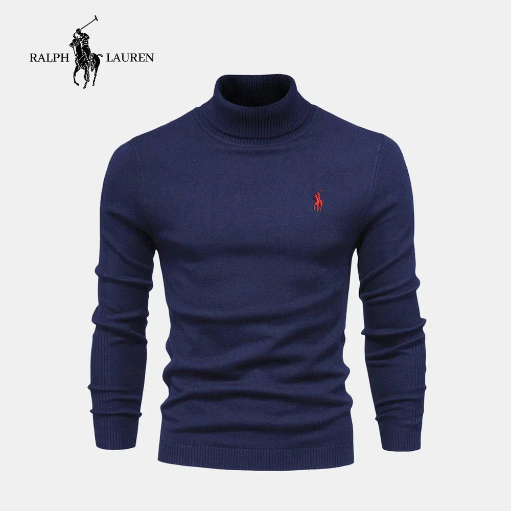 Ribbed Turtleneck Sweater R&L (CLEARANCE)